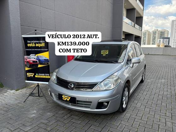 NISSAN TIIDA 1.8 SL 16V FLEX 4P AUTOMÁTICO NISSAN TIIDA 1.8 SL 16V FLEX 4P AUTOMÁTICO